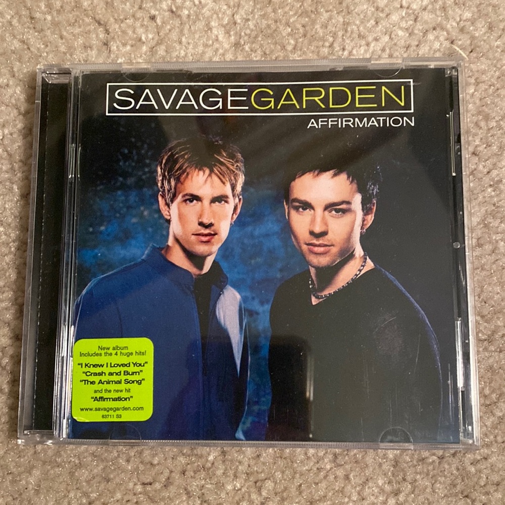 Savage Garden “Affirmation” CD